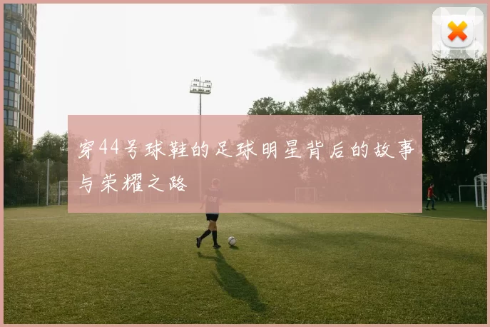 穿44号球鞋的足球明星背后的故事与荣耀之路