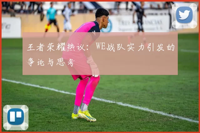 王者荣耀热议：WE战队实力引发的争论与思考