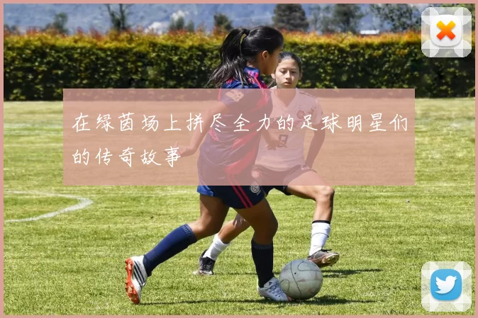 在绿茵场上拼尽全力的足球明星们的传奇故事